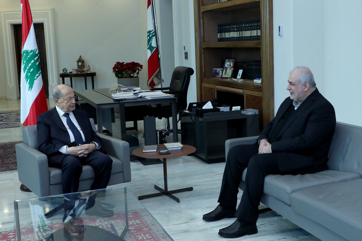 Hezbollah accepts President Aoun's invitation for a national dialogue, which includes addressing Lebanon's defense strategy. Aoun has called for state to take lead role rather than Hezbollah.  But no news on when Cabinet will meet though. They haven't met since October 12