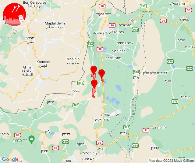 Rocket alert sirens sounding in northern Israel