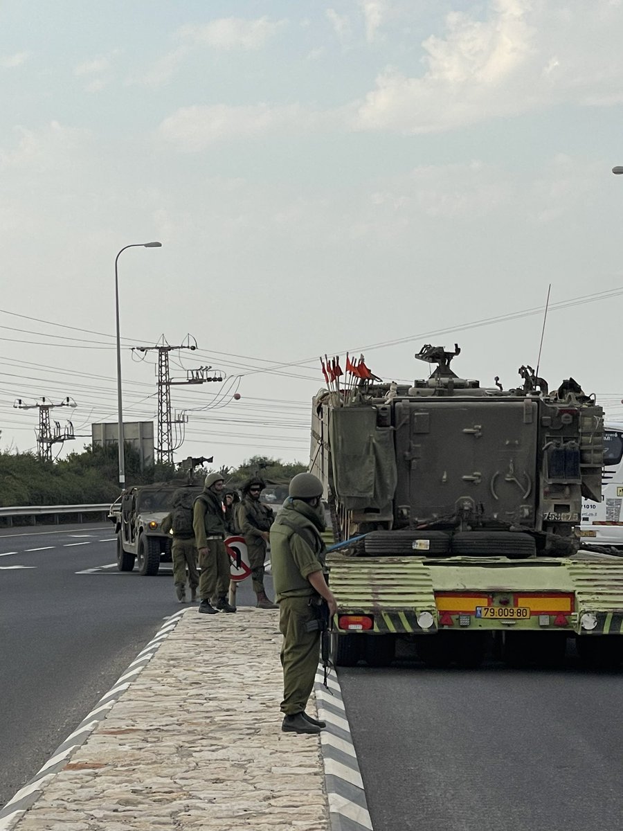 The Israeli military is sending large numbers of reinforcements to the Lebanese border. The Israeli military has struck several Hezbollah targets at this hour