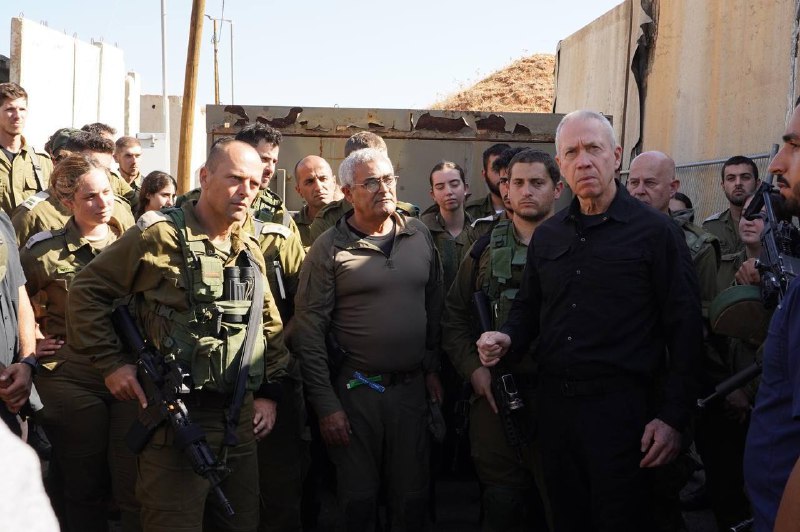 Minister of Defense Galant during a visit to the Lebanon border today : Hezbollah has decided to join this war and is paying a price for it, we must vigilantly assess every possibility - greater challenges await us soon