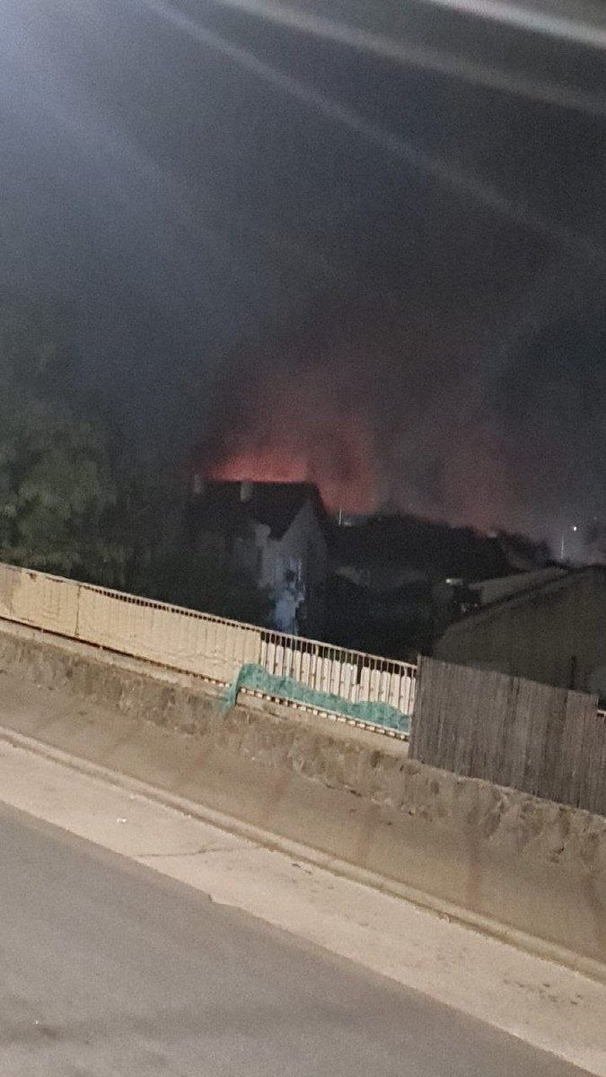 Initial reports of a rocket fired from Lebanon striking a home in Kiryat Shmona