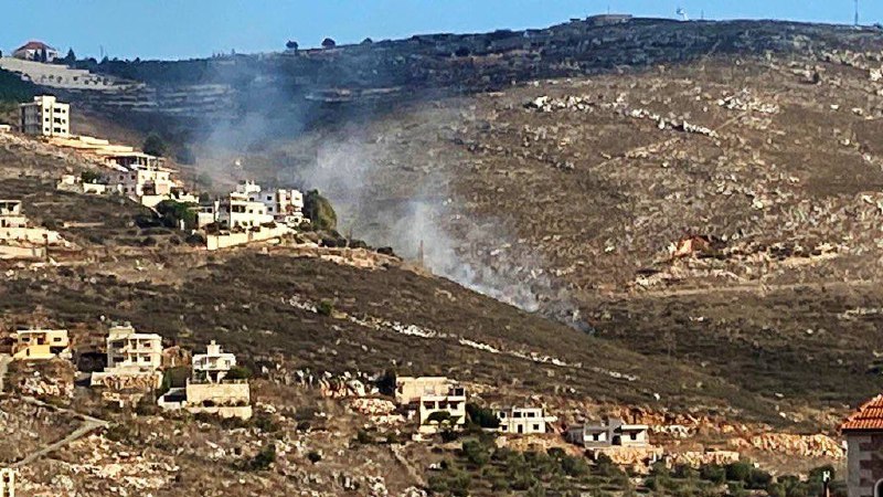 Israeli army artillery fire towards Odaisseh and Kafrkila