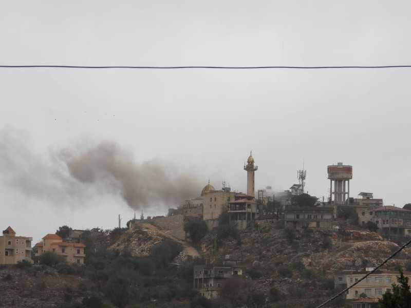 From the ongoing Israeli army artillery in Blida