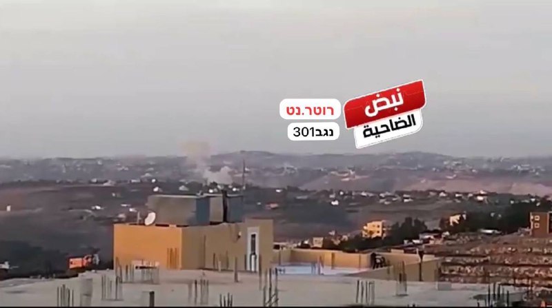 Israeli army strikes in Taybeh