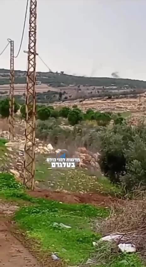 Israeli army strike in Rchaf