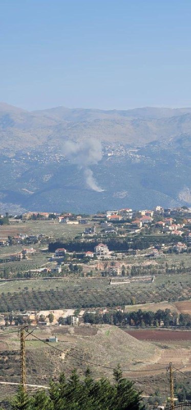 Israeli army strike between Halta and Kafrchouba