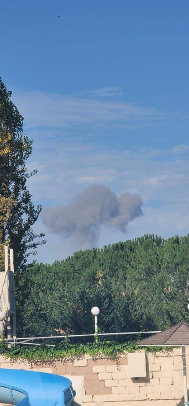 Israeli army air strike near  Marjayoun