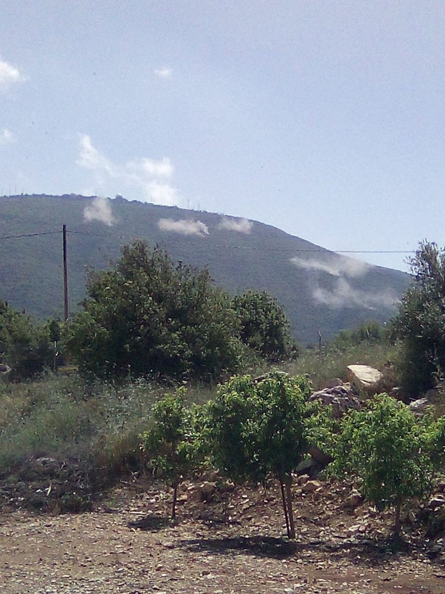 A barrage of rockets was fired from Lebanon at Mount Meron. Sirens sounded in the nearby community of Tziv'on