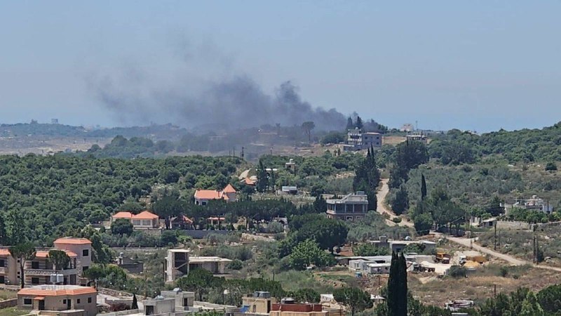 Israeli army air strike alleged in Harouf, near Nabatiyeh