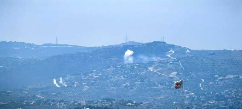 Israeli army artillery fire towards Addaiseh