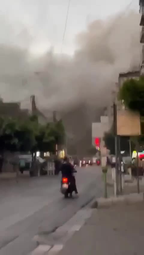 Initial reports of a targeted elimination strike in the Hezbollah stronghold of Beirut, the southern district of Dahiye