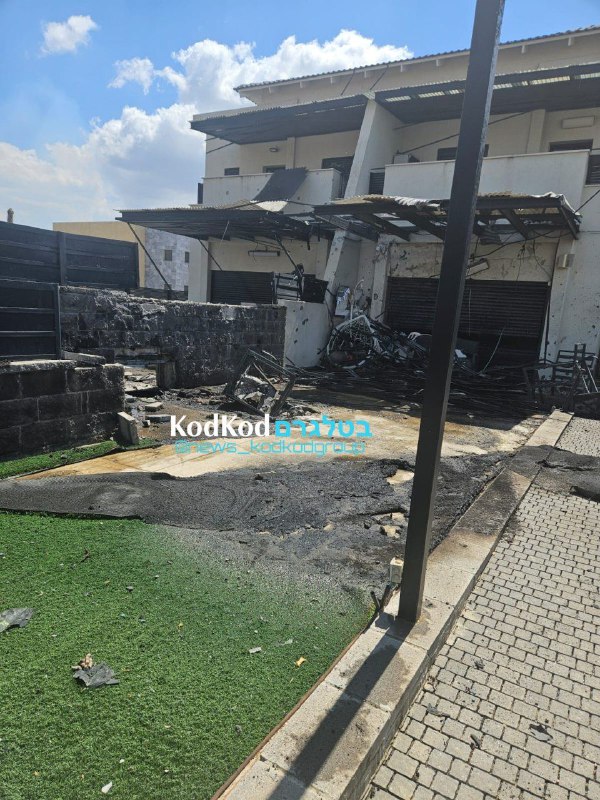 Daños graves en Kiryat Shmona