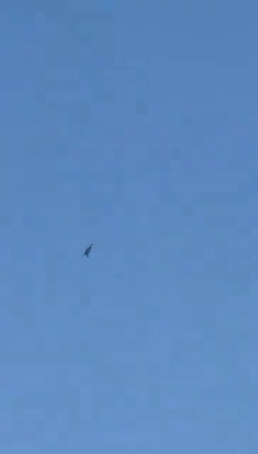 Imagens dos caças F-15 da IAF voando sobre Beirute em meio ao discurso de Nasrallah