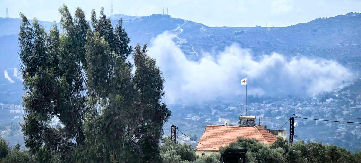 Luftangriff der israelischen Armee in Kafkilla