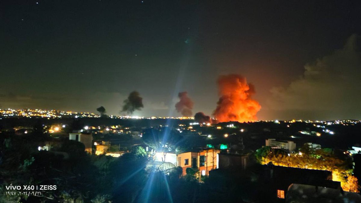 Israelischer Luftangriff zielt auf das Dorf Yahmar al-Shaqif im Süden des Libanon