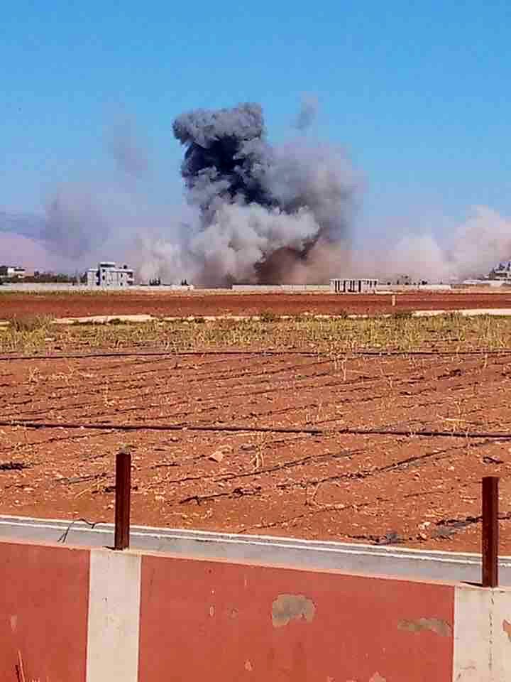 Ataques aéreos do exército israelense em Haouch Tall Safiyeh (governadoria de Baalbek Hermel)