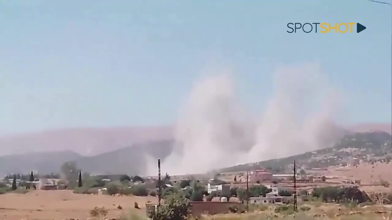 Uma série de ataques israelenses em Bekaa: em Boudai, Adous, Taraya e Nabi Sheet