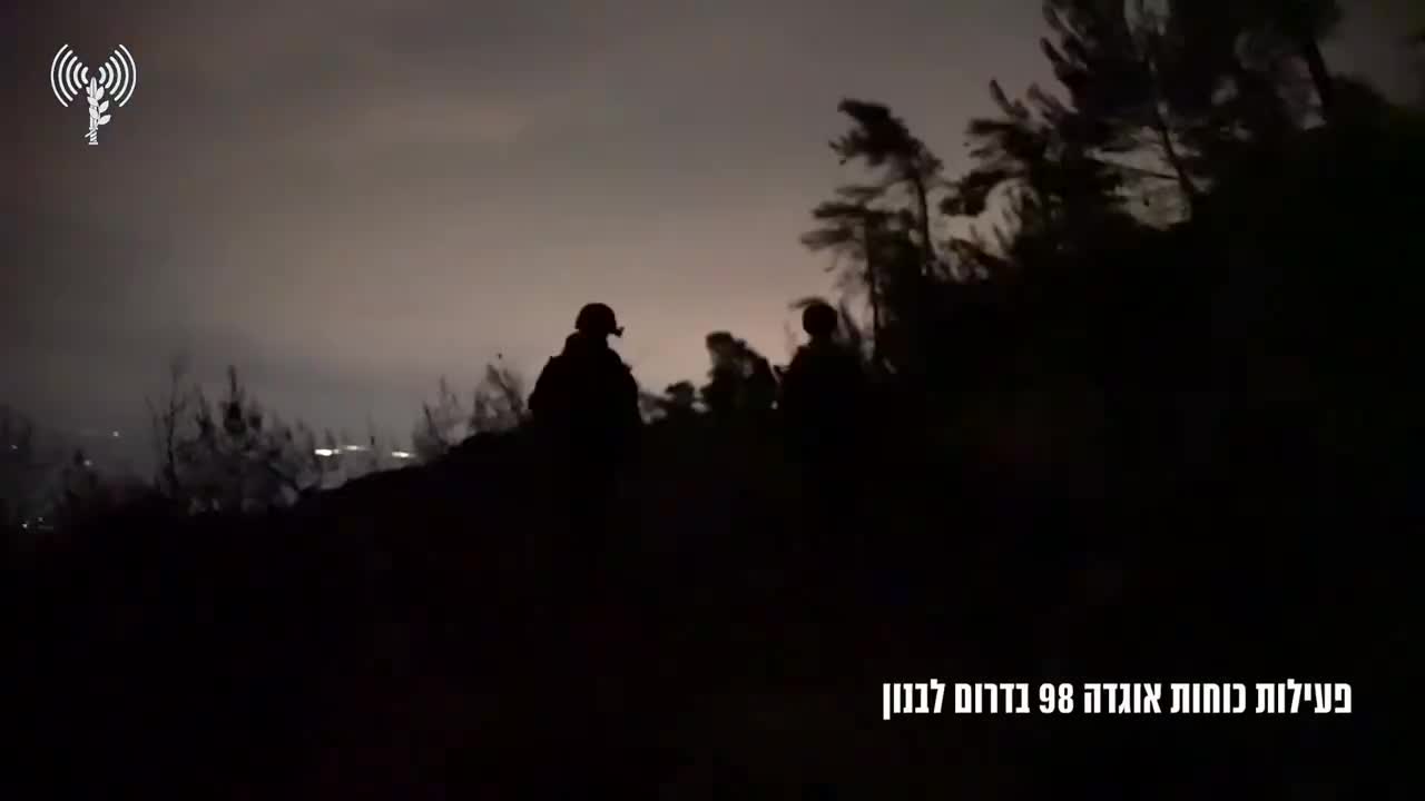 Destroying militants and destroying Hezbollah combat compounds: first Israeli army  video of the fighters of the commando brigade and the paratroopers in southern Lebanon