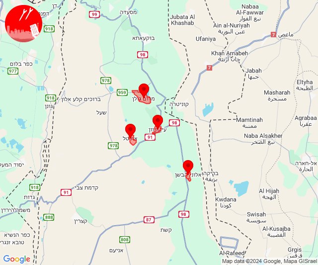 Kuzey Golan'da İHA sızma uyarıları