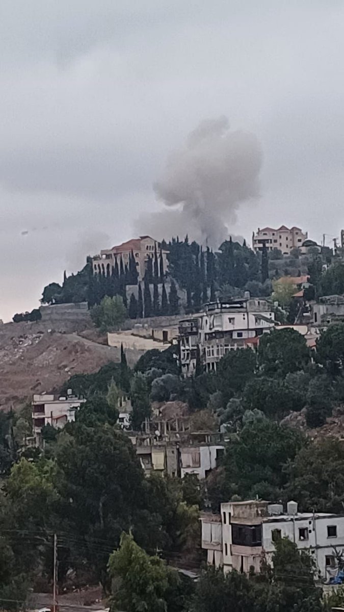 Israeli raid on Al Rahbat neighborhood in Nabatieh