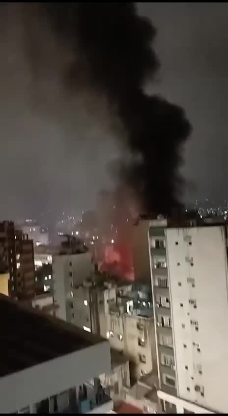 Video: Israeli raid targets Al-Nuwairi area between Burj Abi Haidar and Al-Basta Al-Fouqa in Beirut