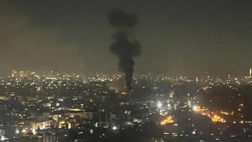 The raid targeted the Nouiri area between Burj Abi Haidar and Al-Basta Al-Fouqa.