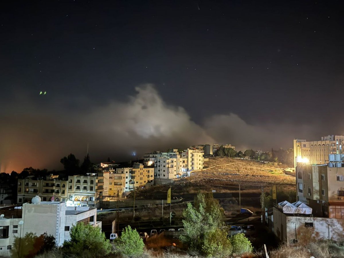 A series of raids targeting Kafrjouz