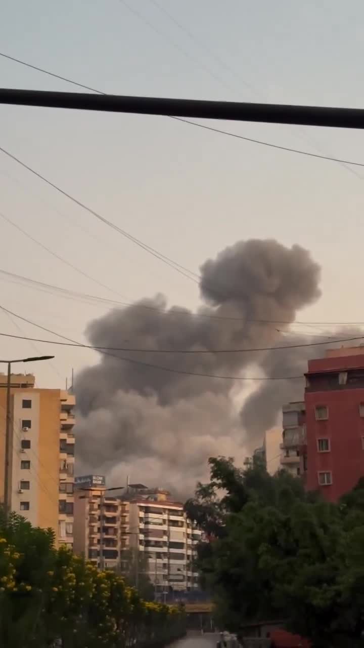 Les raids israéliens se poursuivent dans la banlieue sud de Beyrouth