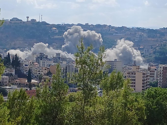 Trois raids ont ciblé la ville de Nabatieh