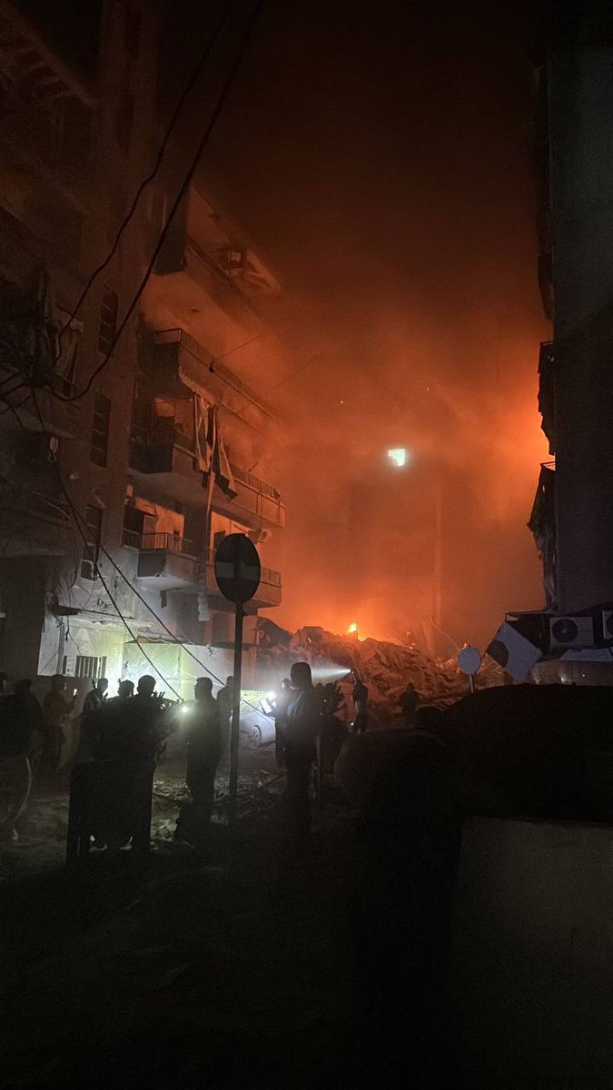 Israeli strike targets a building in the Fathallah area - Beirut