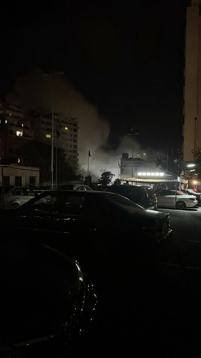 Raid that targeted Beirut a short while ago