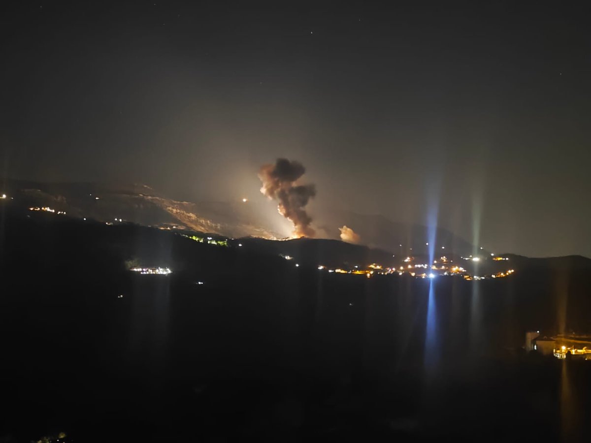 İsrail Hava Kuvvetleri, Tufah bölgesinde Hezbollah'a ait roketatarları vurdu