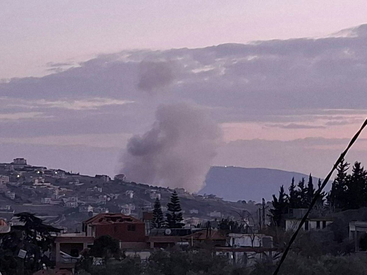 Vor kurzem hat die israelische Armee einen Bombenangriff auf die Stadt Yaron verübt.