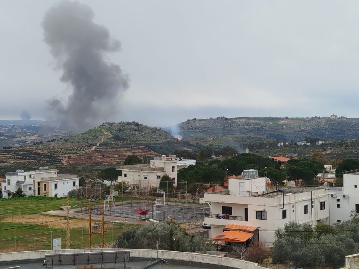 La aviación israelí atacó una zona situada entre Qlaila y Samaiya, en el distrito de Tiro.