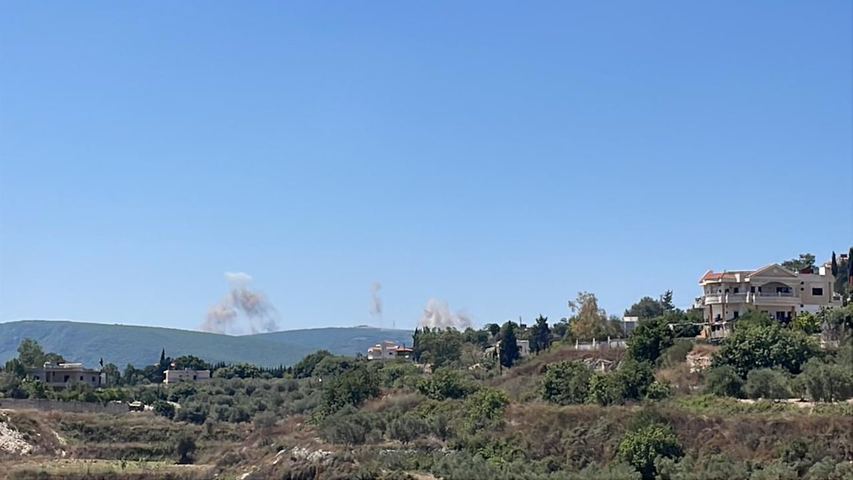 Une explosion s'est produite à proximité de Jabal Balat, en face des villes de Marwahin et Ramya dans le secteur central.