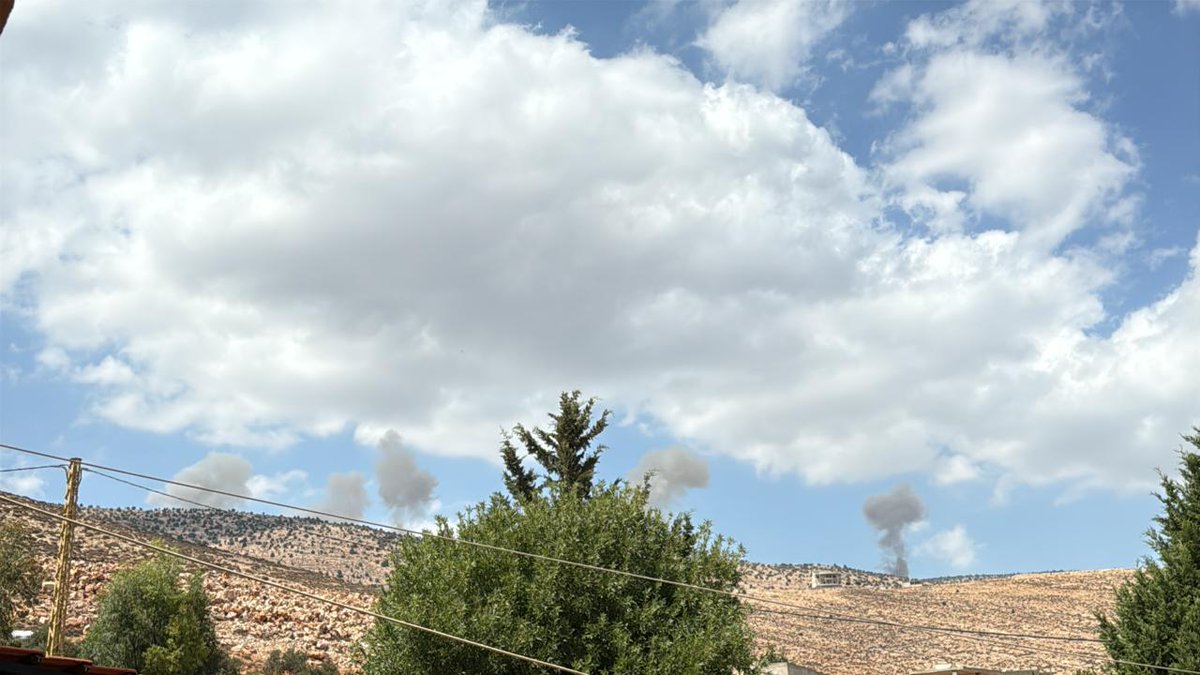 Six Israeli raids targeted the Al-Maghar area, surrounding the Lebanese town of Al-Qasr, opposite the western countryside of Al-Qusayr.