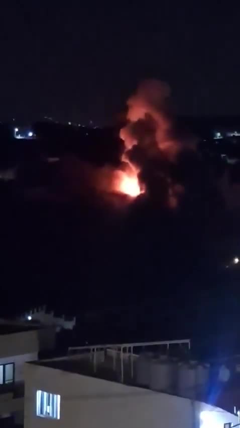 The raids targeted the threatened house in the town of Anan, Jezzine district