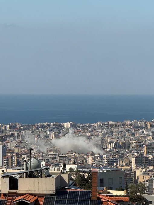 Ataque israelí en un suburbio del sur de Beirut