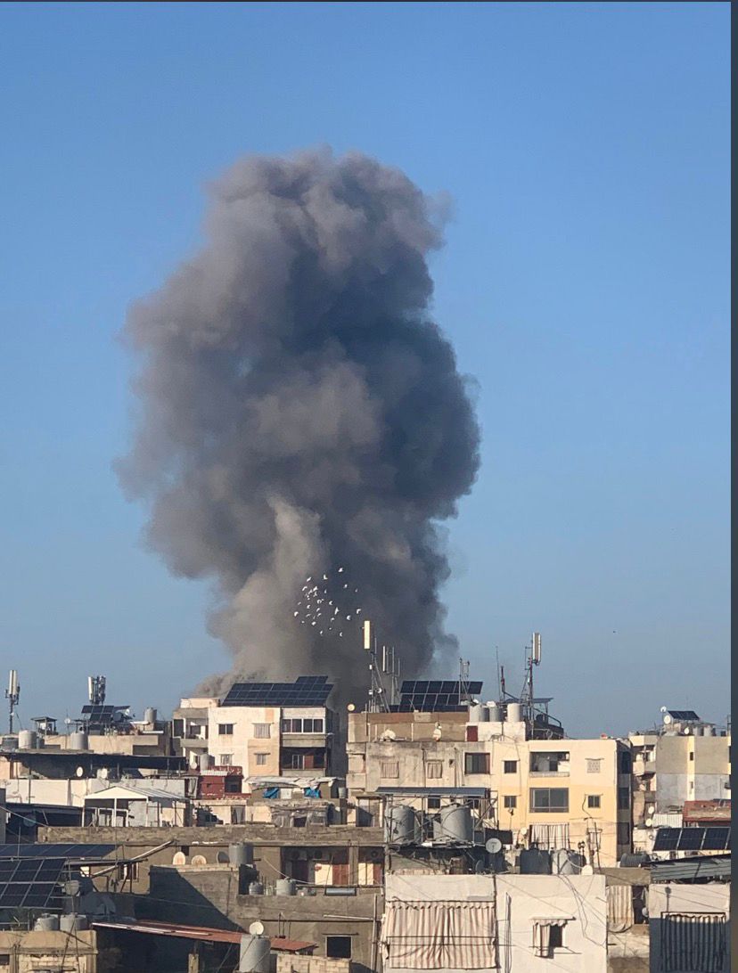 Ataque israelí en los suburbios del sur de Beirut