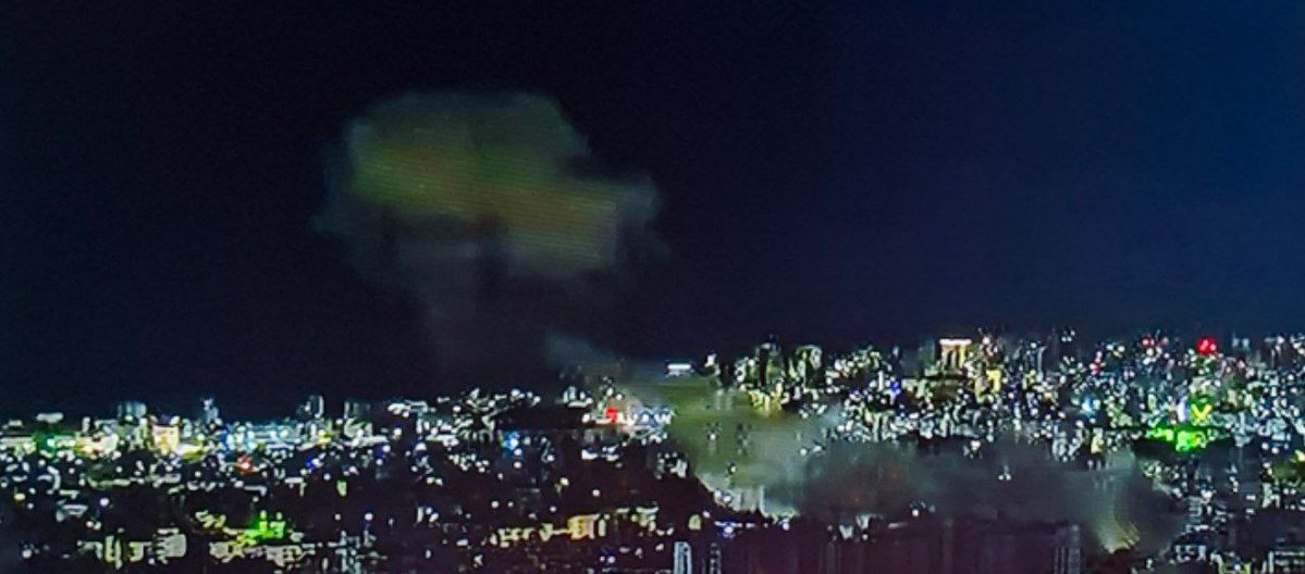 A very violent raid on the Beirut’s southern suburb