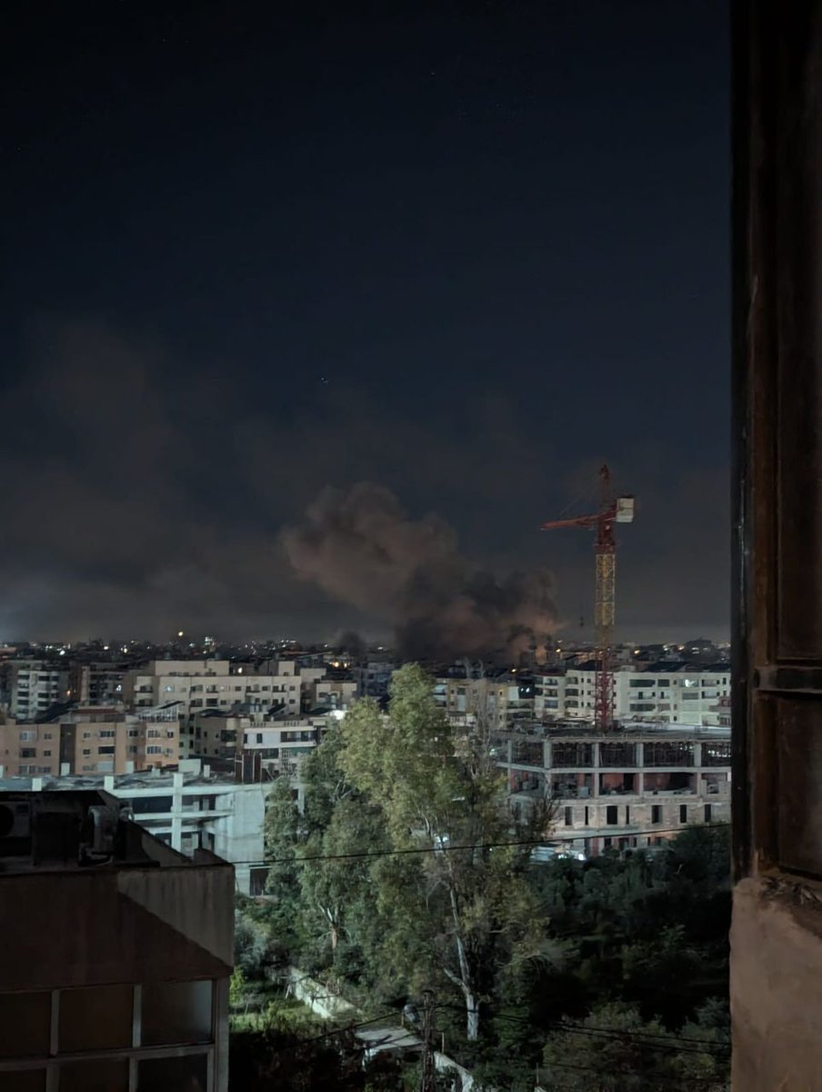 Airstrike targets Al-Jamous area in the southern suburbs