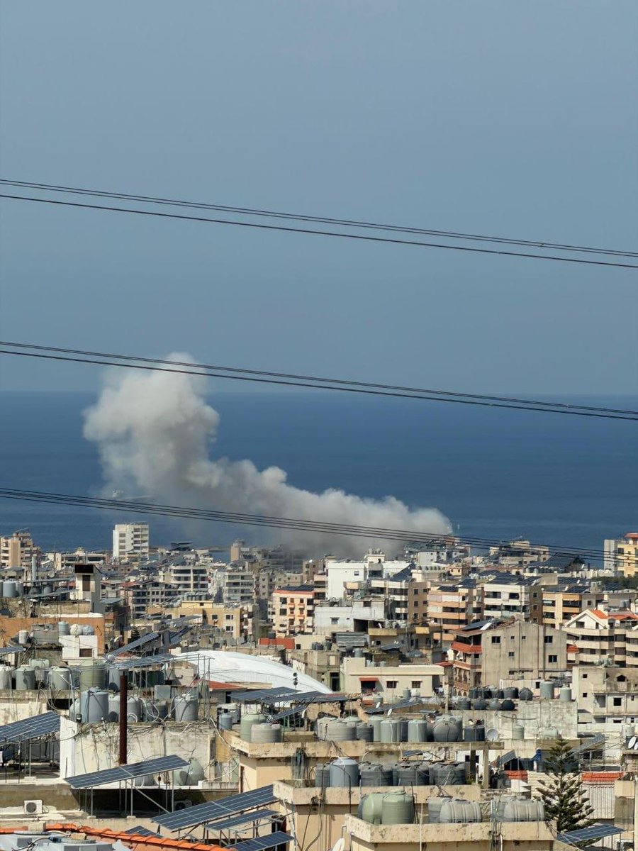 Two airstrikes target the city of Sidon