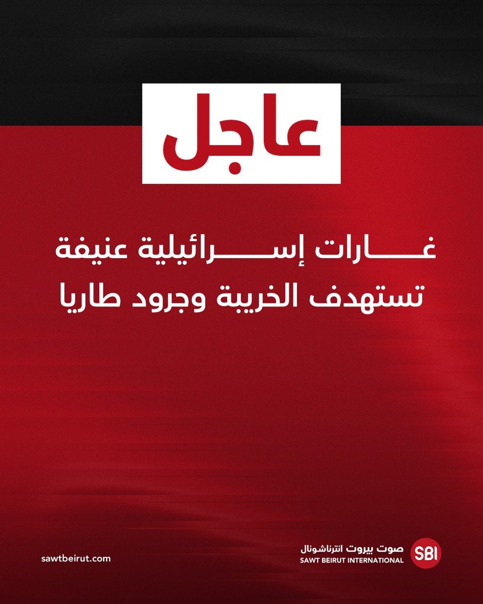 حملات هوایی سنگین اسرائیل، الخریبه و حومه طاریه را هدف قرار داد.