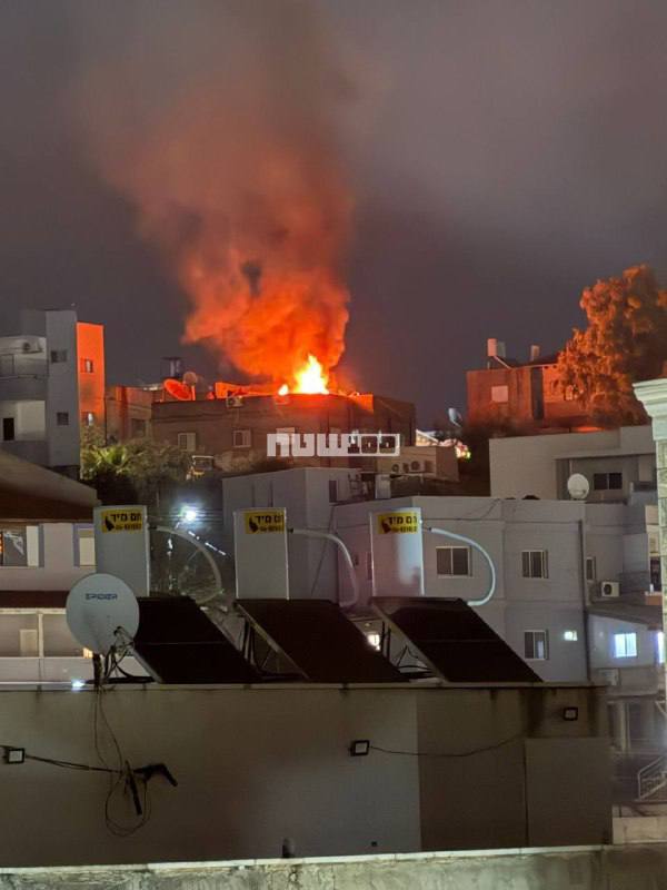 Το σημείο πρόσκρουσης στην περιοχή Karmiel