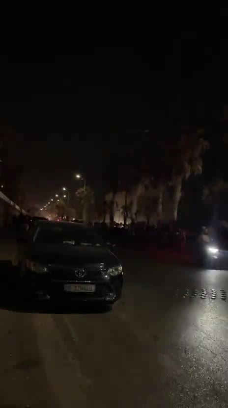 Video of the Israeli raid that targeted the Ramla al-Bayda area at dawn on Thursday