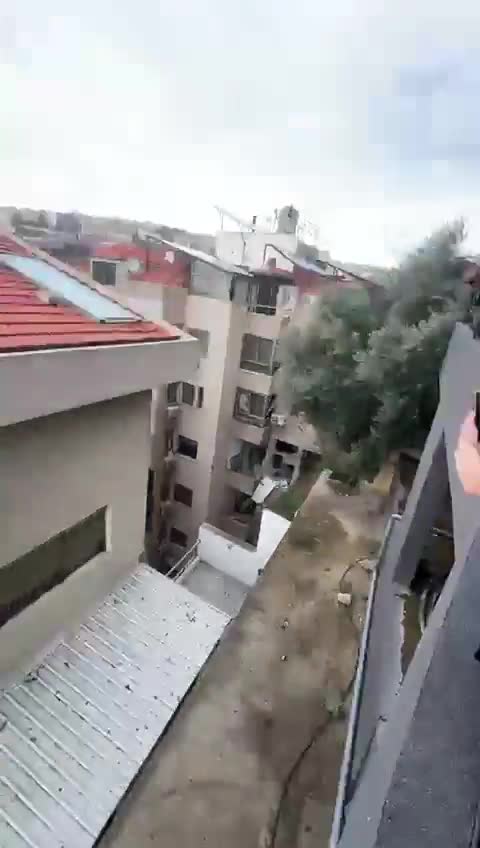 Video: The targeted apartment in the Mar Takla neighborhood of Hazmieh