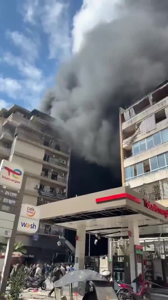 Airstrike targets Corniche al-Mazraa in Beirut