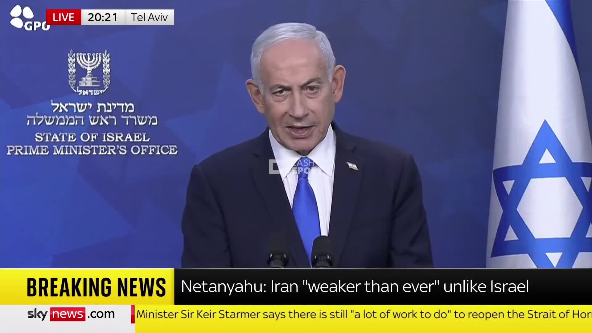 Netanyahu:  The temporary ceasefire with Iran will not include Lebanon.  Today, we have given Hezbollah the strongest blow they have suffered since the pagers