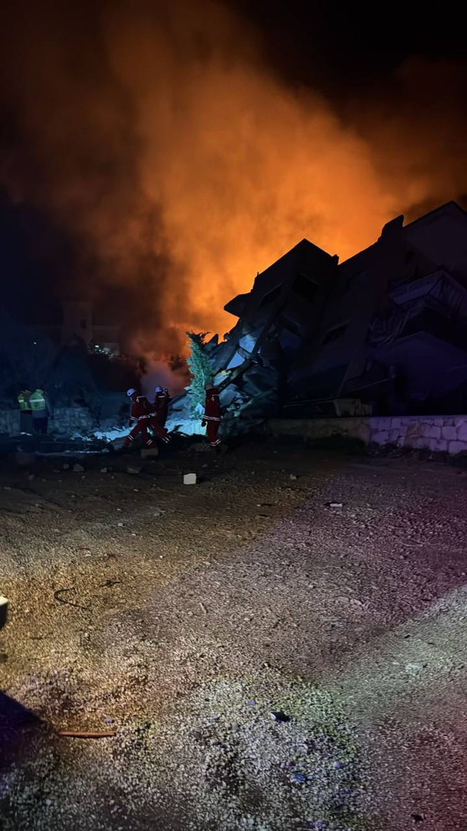 The raid that targeted Kafr Tibnit - the vicinity of the pond