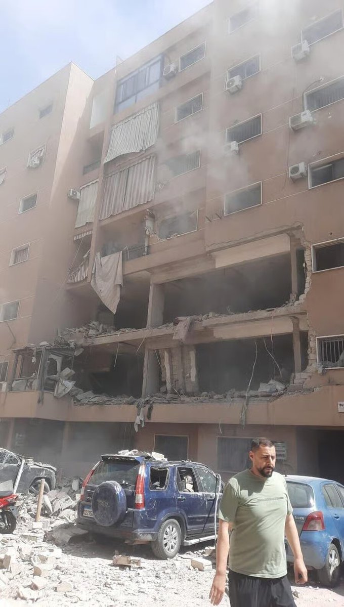 Frappe israélienne à Beyrouth, visant apparemment deux appartements – des sources israéliennes affirment qu'ils servaient de quartier général au Hezbollah